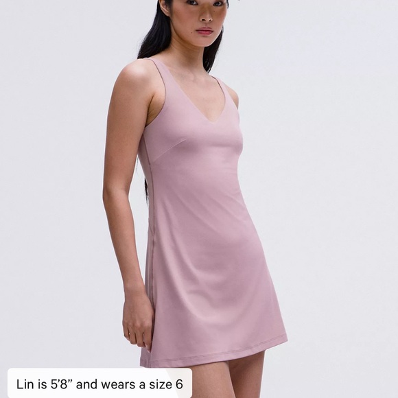 NWOT lululemon Align™ Dress in Rose Blush - Picture 1 of 6